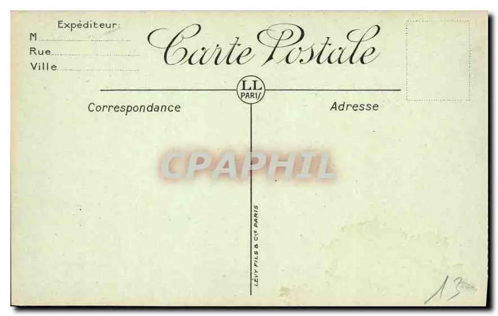 Marseille — Promenade de la Corniche — Ansicht vom Maldonne — LL - Rückseite