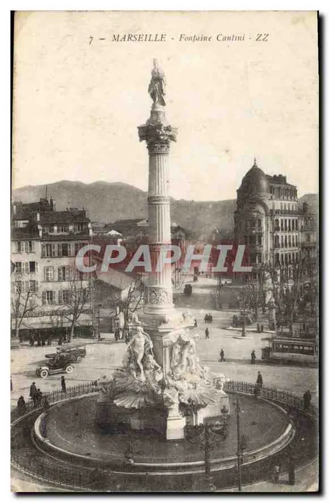 Marselha - Fontaine Cantini - ZZ - Frente
