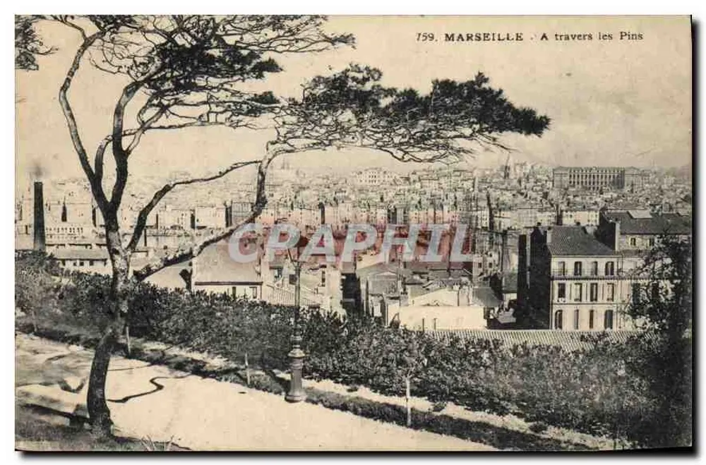 Marselha — Através dos Pinheiros — Graphile, n° 759 - Frente