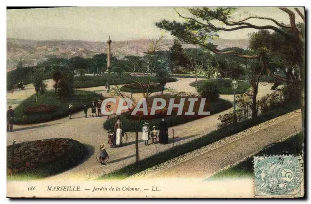 Marselha — Jardim da Coluna — LL. - Frente
