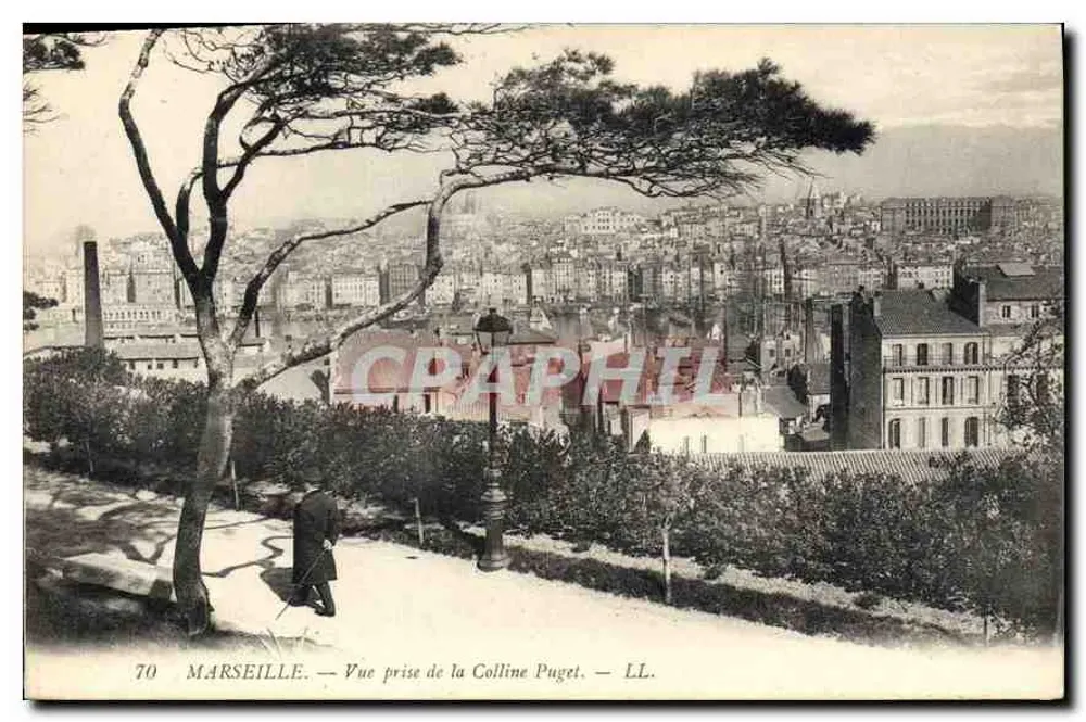 Marseille — Ansicht vom Puget-Hügel — LL. n°70 - Vorderseite