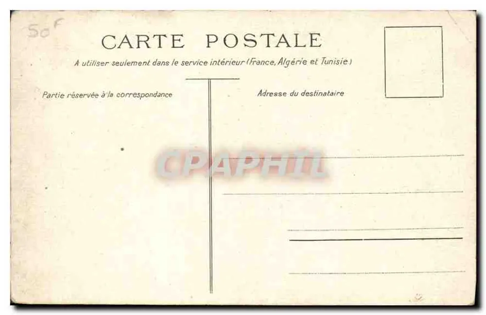 Marseille — Die Allées de Meilhac und des Capucines — Edition C. Marlière - Rückseite