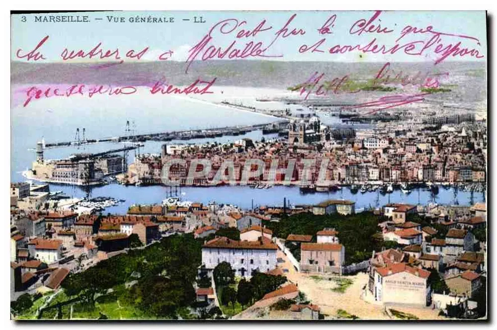 Marselha — Vista Geral — LL - Frente