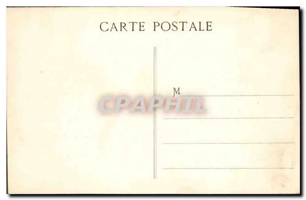 Marseille — Vista Geral — PB - Verso