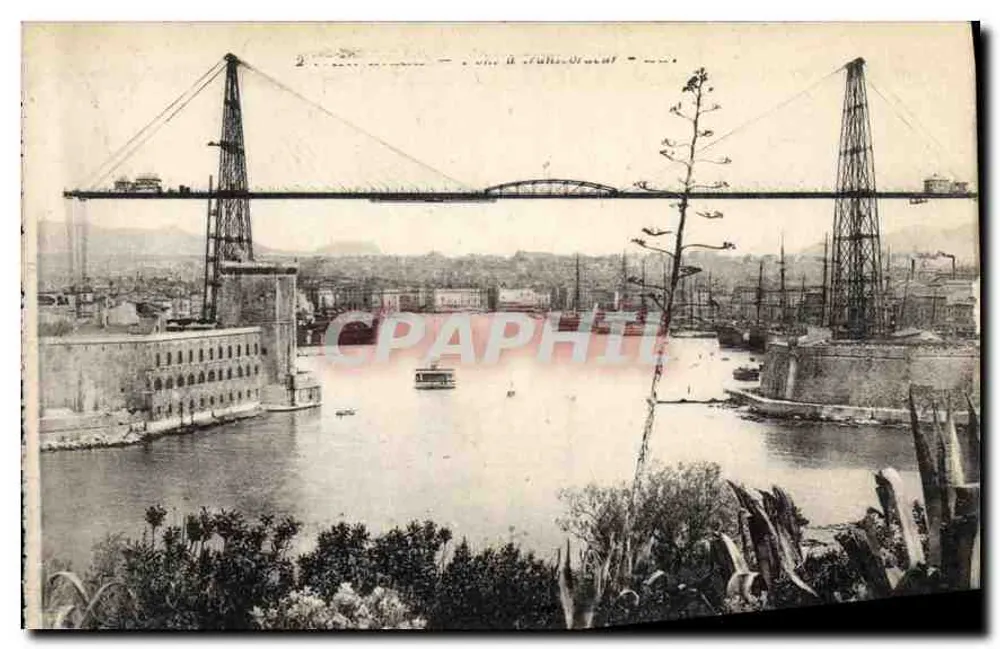 Ponte do 25 de abril em Genebra — vista do lago e dos cais — editor não identificado, n° de série 56 - Frente