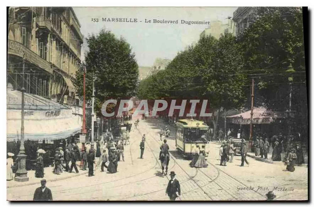 Marselha - O Boulevard Dugommier — Guende Fot. Marselha, n°153 - Frente