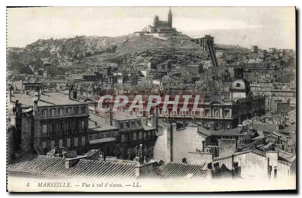 Marseille — Aanzicht vanuit de lucht — LL. - Voorkant