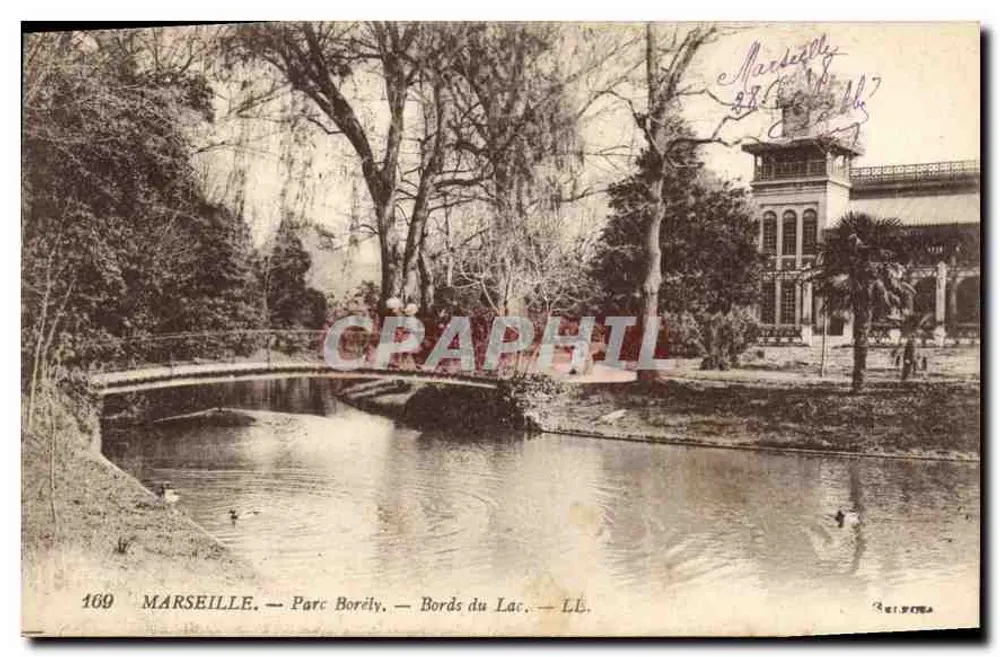Marseille — Parque Borely — Bordas do Lago — LL. — n°169 - Frente