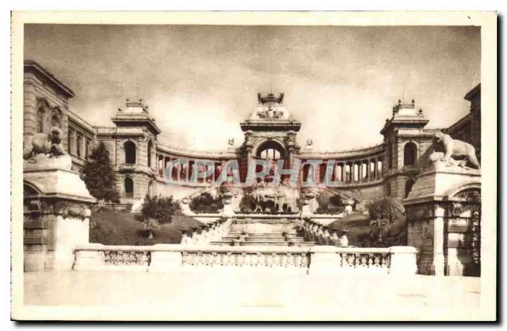 Palais de Longchamp — Marseille (B.-du-R.) — Éditions d'Art André Laconte, Paris - Vorderseite