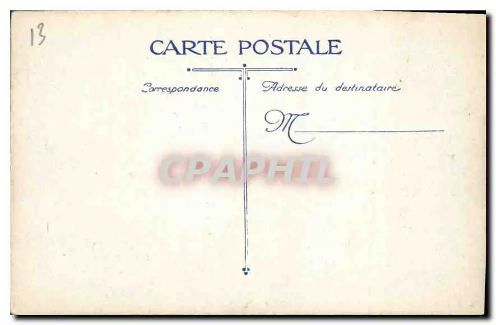 Marselha. Jardins do Pharo e Instituto Pasteur — LVACS, n° 2543 - Verso