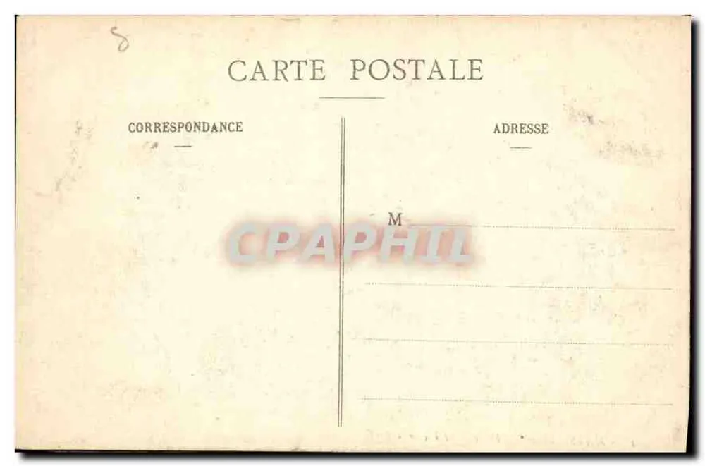 Marseille - Abadia de São Vicente - E. L. - n°45 - Verso