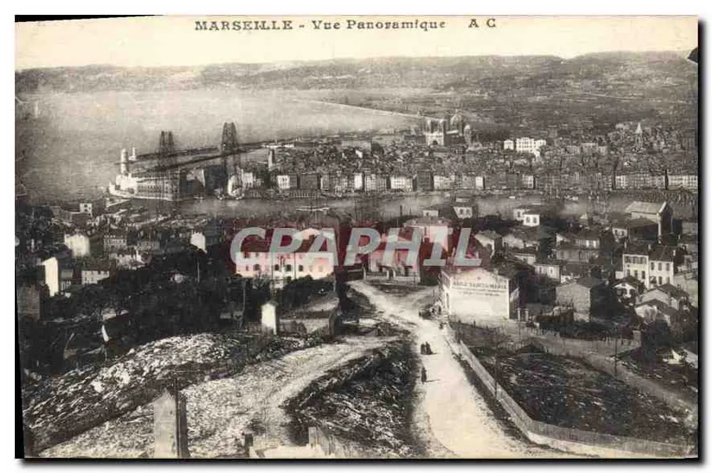 Marseille - Vista Panorâmica — A C - Frente