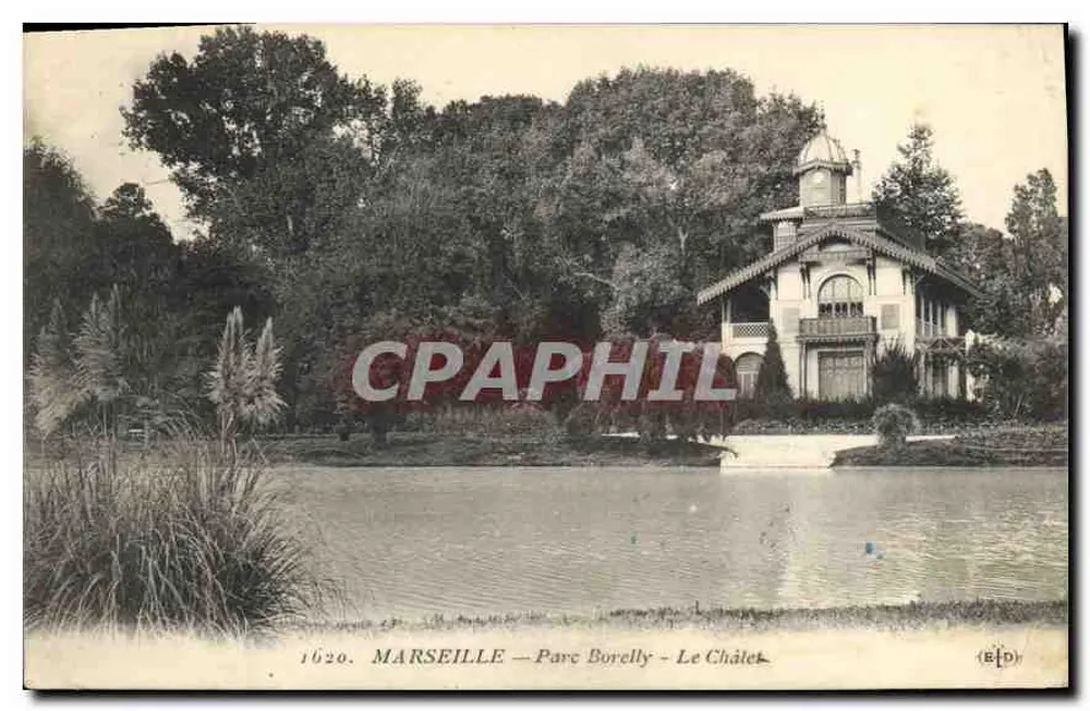 Marselha — Parque Borelly — O Châtelet - Frente