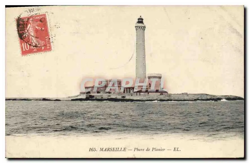 Marselha — Farol de Planier — EL. - Frente