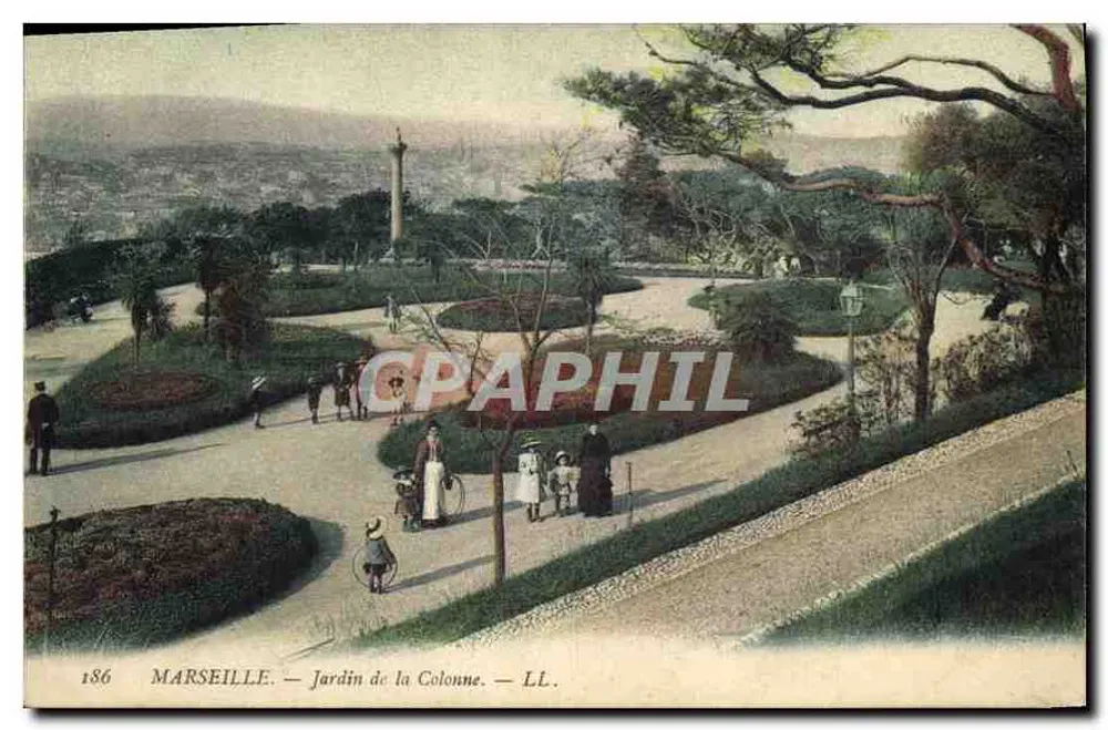 Marseille — Jardim da Coluna — LL. — 186 - Frente