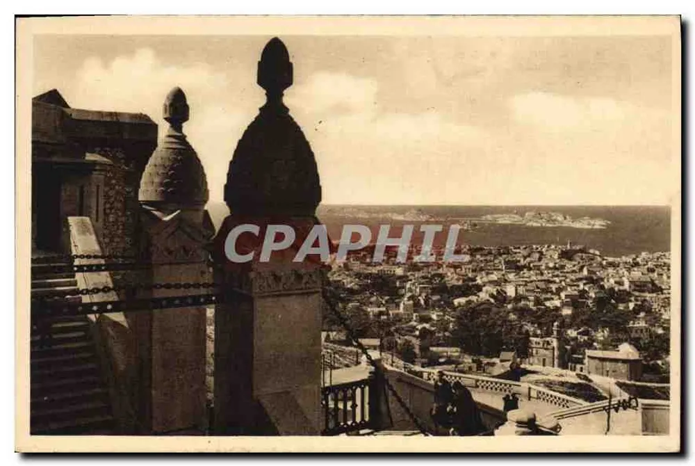 Vista de Marselha - Nossa Senhora da Guarda — O Ponte Levis — Edição especial da Basílica - Frente