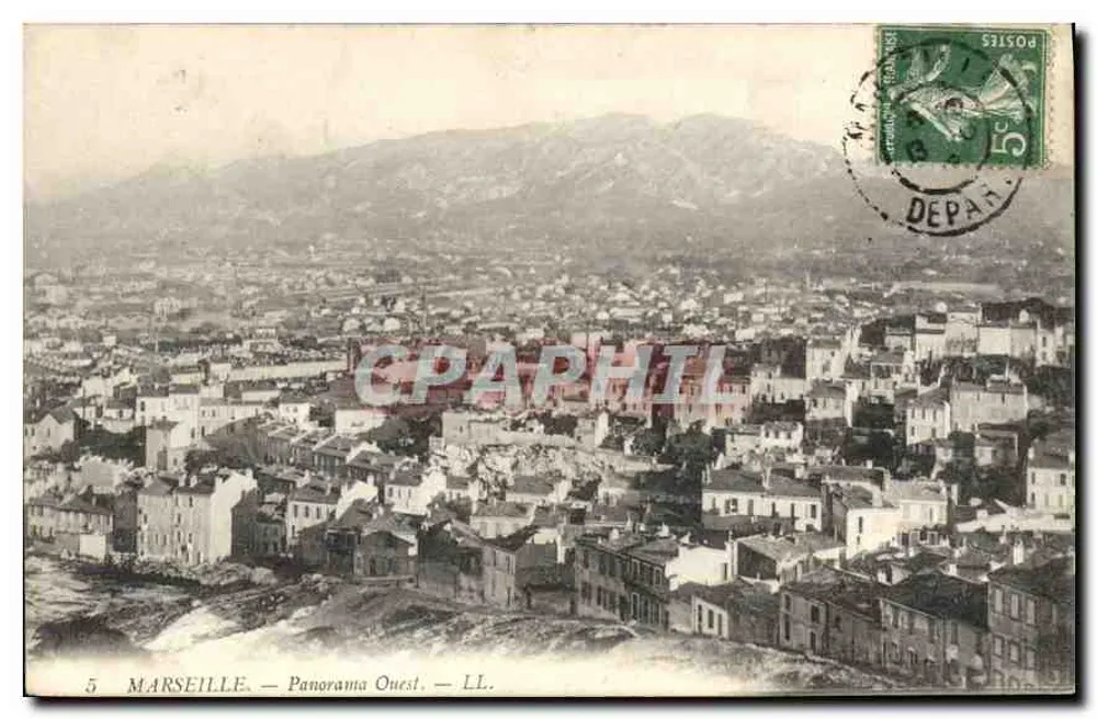 मार्सिले — पश्चिमी पैनोरामा — LL. - आगे