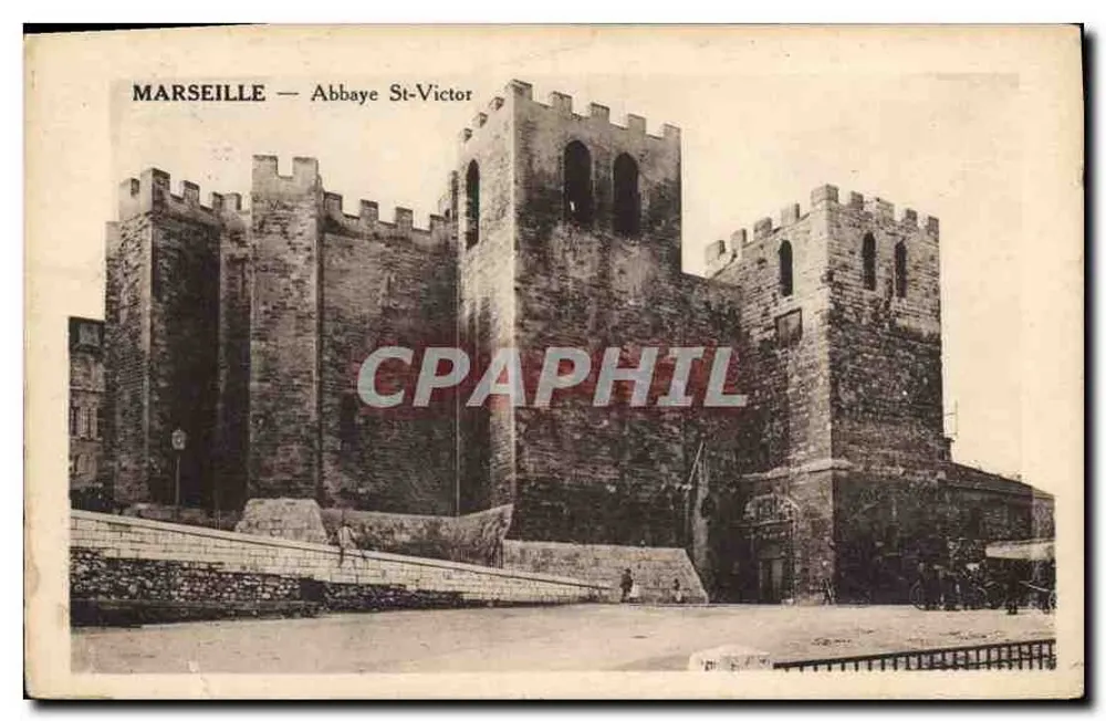 Marseille — Abbaye St-Victor — éditeur inconnu - Frente