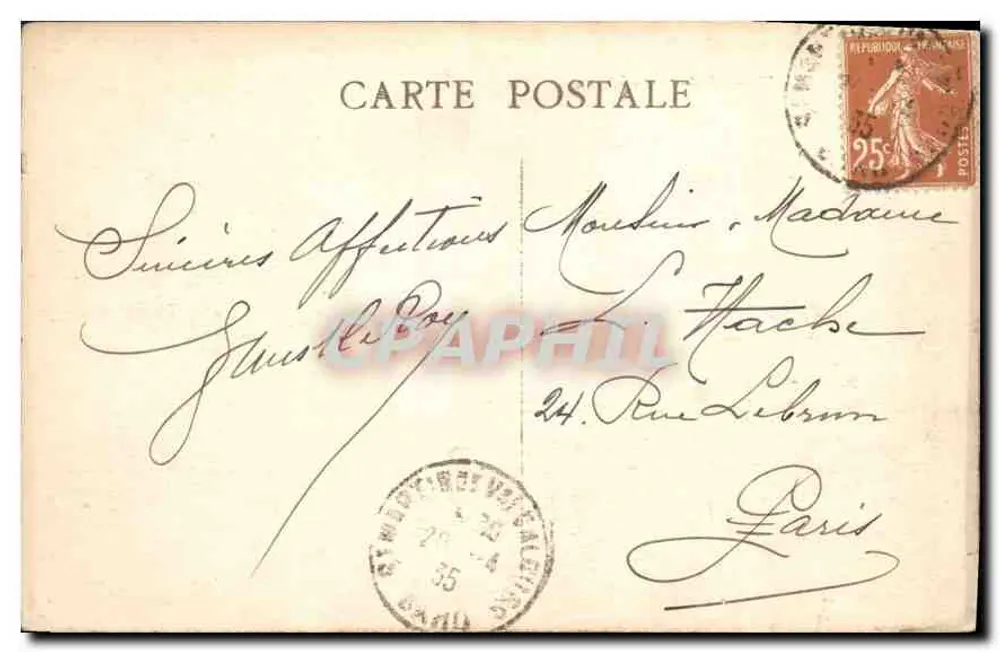 Marseille — Abbaye St-Victor — éditeur inconnu - Verso