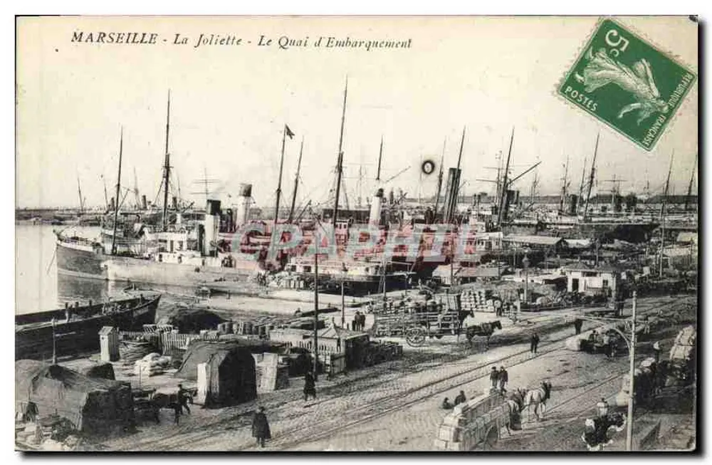 Marseille - La Joliette - Der Embarkationssteiger — Seriennummer nicht sichtbar - Vorderseite