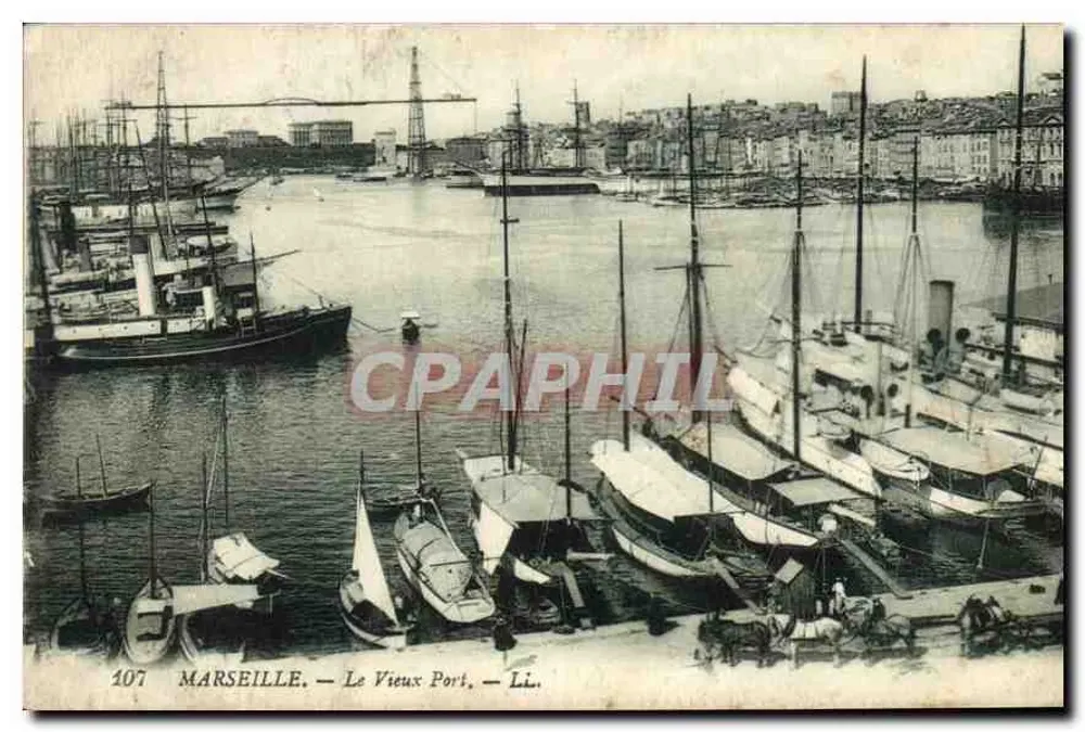 Marseille — O Velho Port — LL. — n° 107 - Frente