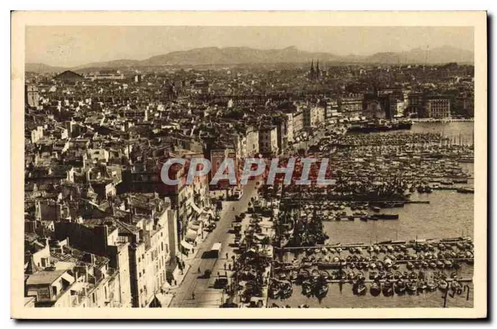 Marseille (Bouches-du-Rhône) — Der alte Hafen — Les Éditions d'Art 'W' Paris - Vorderseite