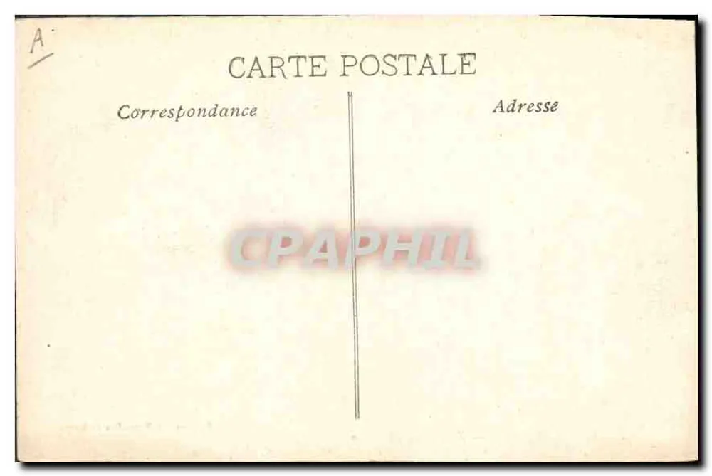 Marselha — Allées de Meilhan — Edição das Nouvelles Galeries n°14 - Verso