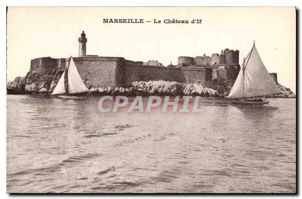 Marselha — O Castelo de If - Frente