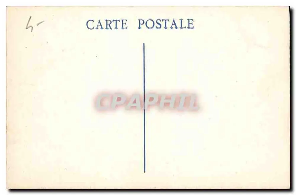 Marselha — O Castelo de If - Verso