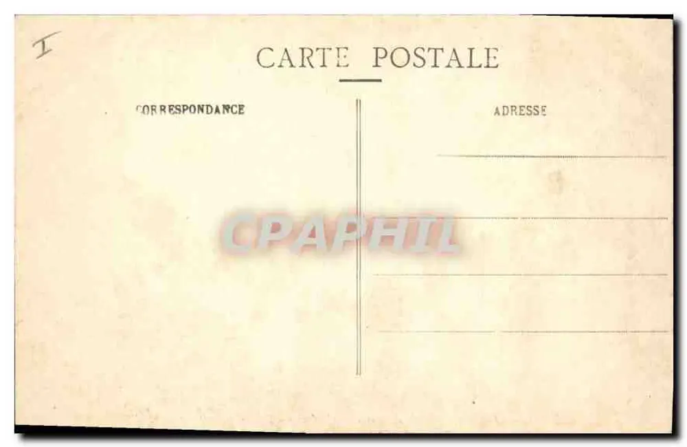 Vichy - Die Tal der Allier und der Flugplatz - Aussicht vom "La Cigale" - Rückseite