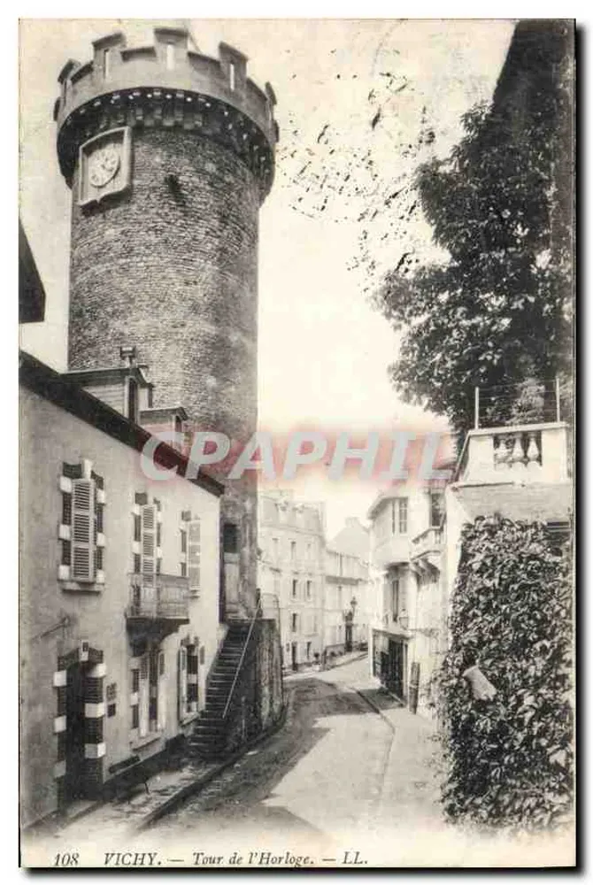 Vichy — Torre do Relógio — LL. — n° 108 - Frente