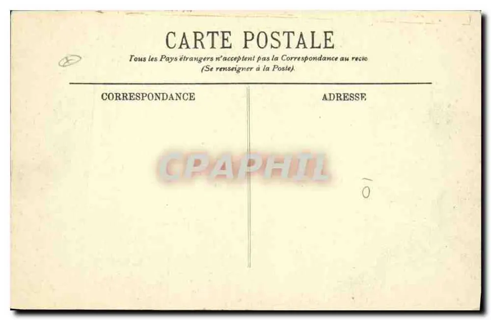 Vichy — Casa Sergentale — LL. — n° 142 - Verso