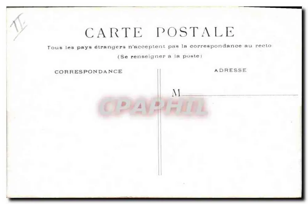 Praça Saint-Germain-l'Auxerrois — Paris — editor não identificado - Verso