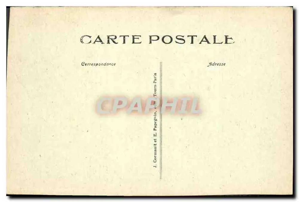Paris - Place de la Concorde — vista panorâmica com obélisco e fonte — A. P. n°79 - Verso