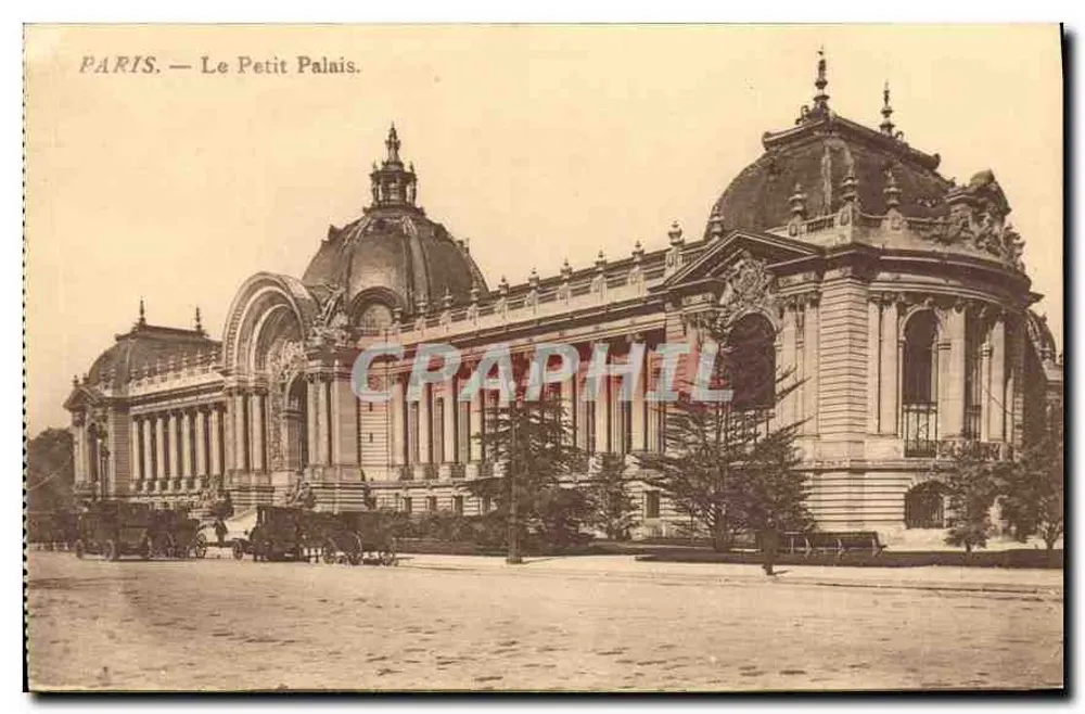 PARIS — O Pequeno Palácio — Graphphil - Frente