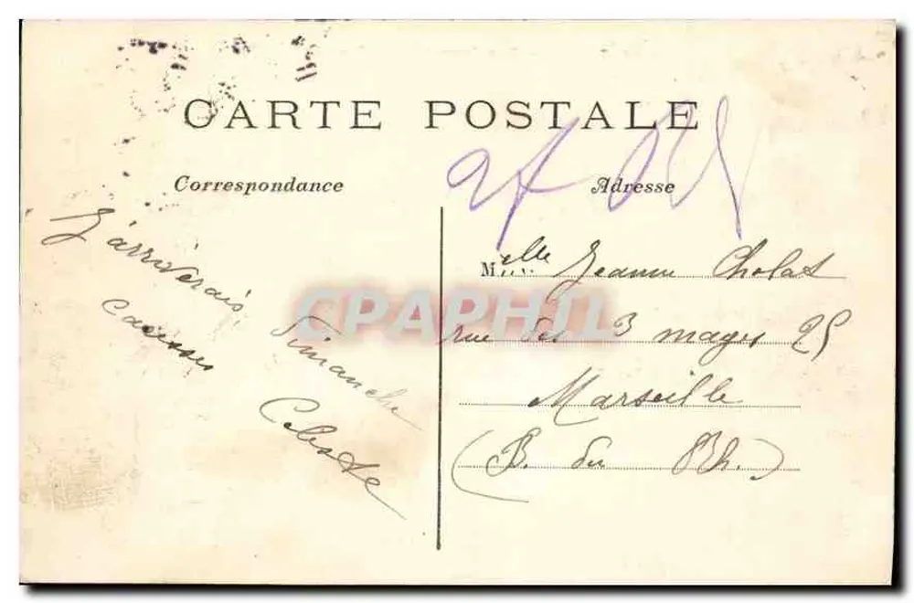 Paris — Les Invalides — Vue Générale — C.M. n°262 - Verso