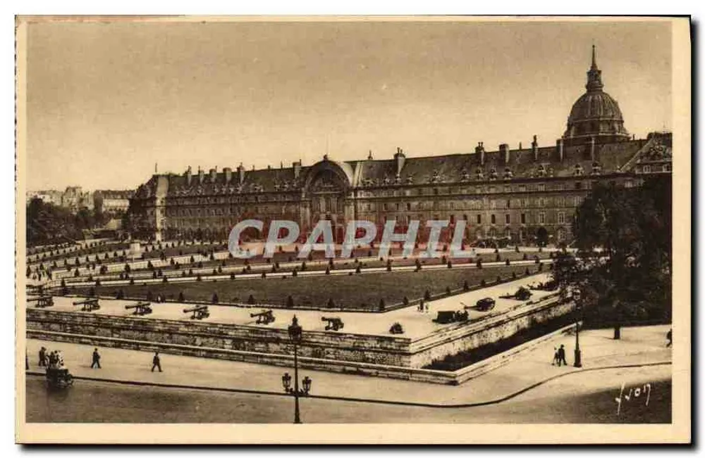O Hotel dos Invalidos — vista da Esplanada — Éditions d'Art 'VON' - Frente