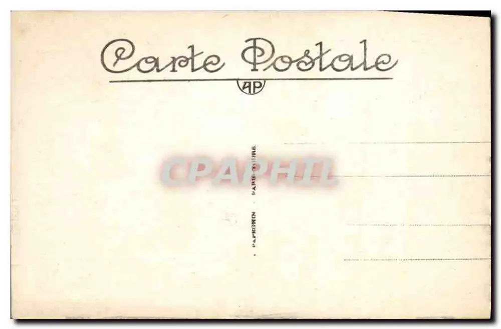 Paris — Place de la Bastille und Säule vom Juli — A.P. - Rückseite