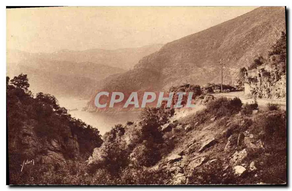 Korsika, Insel der Schönheit — Porto, eine Aussicht auf den Golf — Route von Piana nach Porto — Éditions d'Art YVON, Paris - Vorderseite