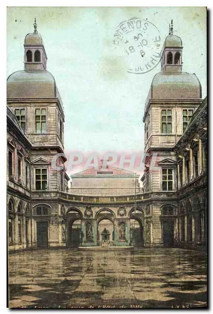 Korty Urzędu Miejskiego — Évian-les-Bains — wydawca L.V.R.C. - Awers