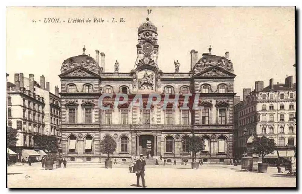 Lyon - Het Stadhuis - L. E. - Voorkant