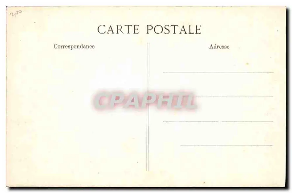 Paris — Bahnhof Saint-Lazare — Cour du Havre — Verlag E.D. n° 4023 - Rückseite