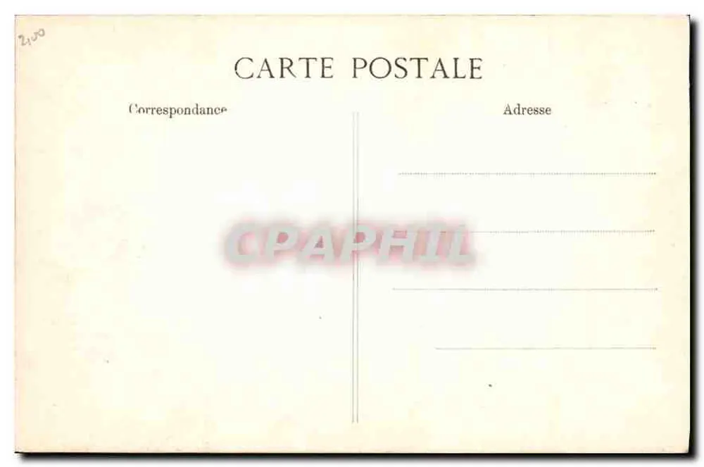 Paris — Notre-Dame e a Cidade — editor não identificado, n° de série 4233 - Verso