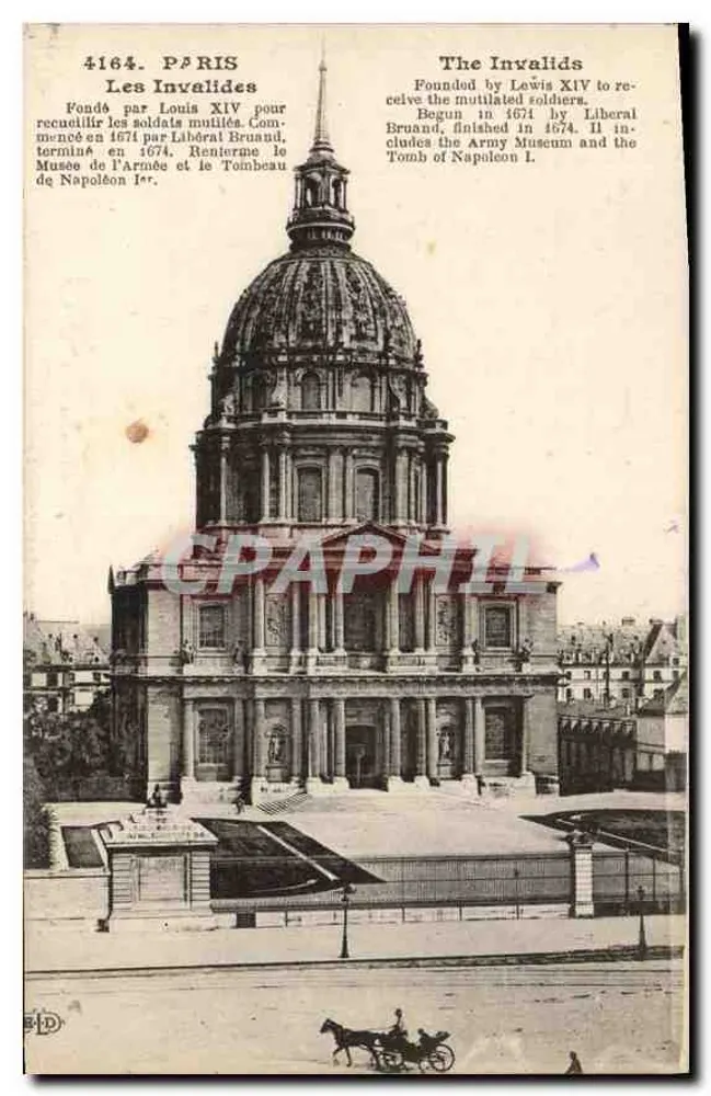 Les Invalides — Paris — Editor E.D. n°4164 - Frente