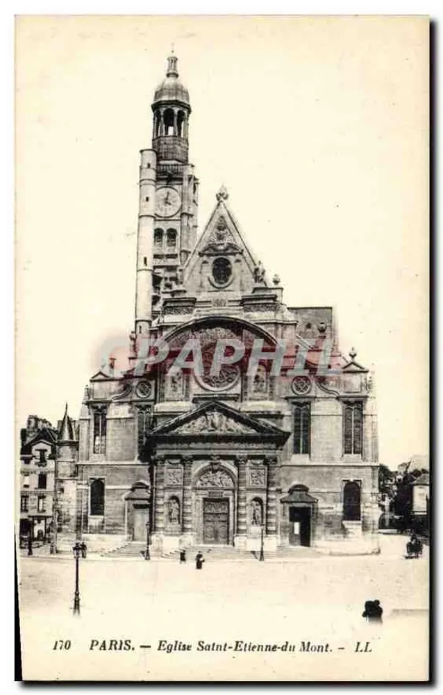 Paris — Kirche Sainte-Étienne-du-Mont — LL, Nr. 170 - Vorderseite