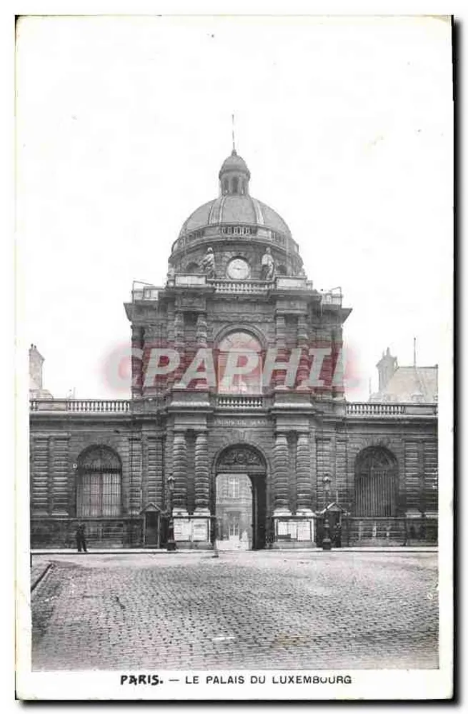 Paris — O Palácio do Luxembourg — Graphilia - Frente