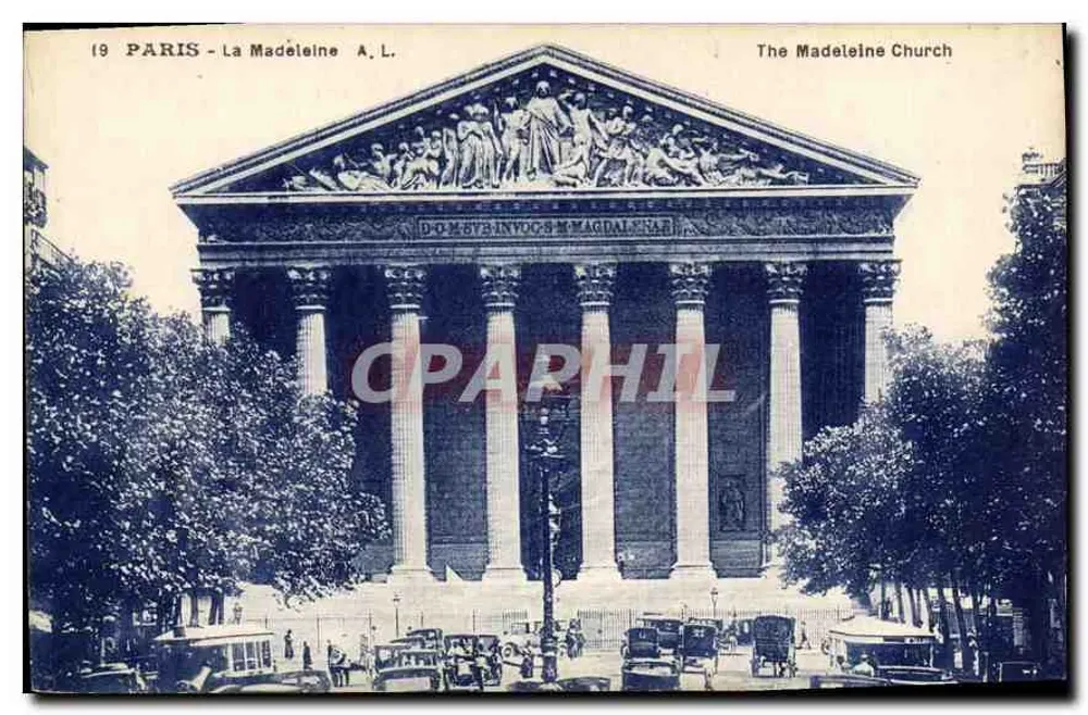 Paris - A Madeleine - A.L. - Frente