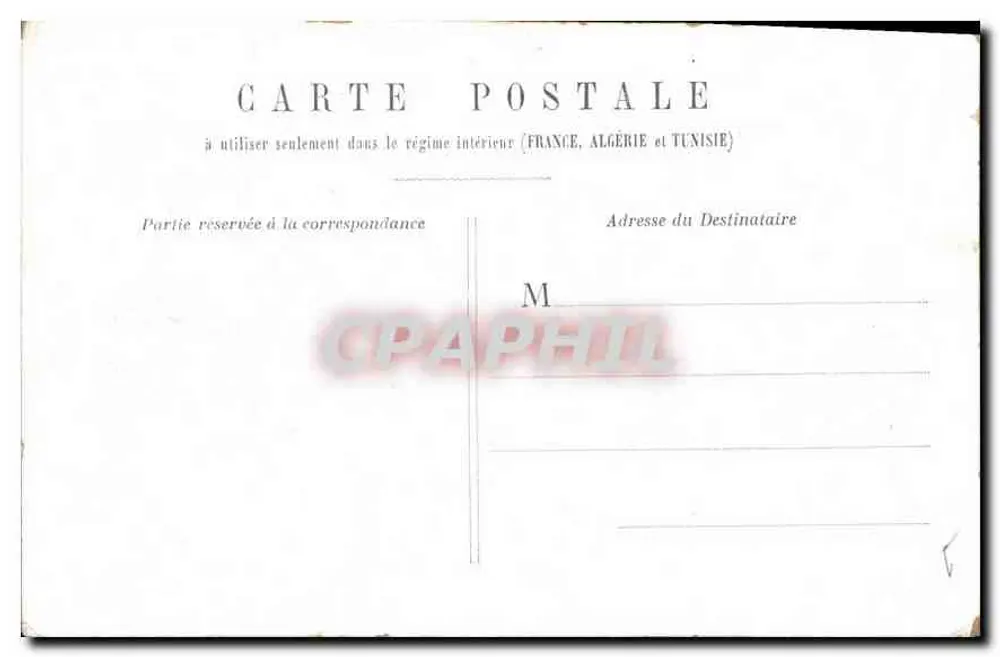 PARIS - Les Buttes-Chaumont — vista do parque com trilha e lago — editor não identificado - Verso