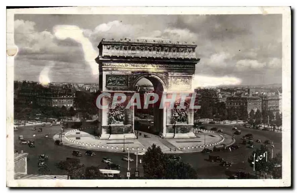 Arco di Trionfo — Parigi — Edizioni d'Arte 'Yvon' - Recto
