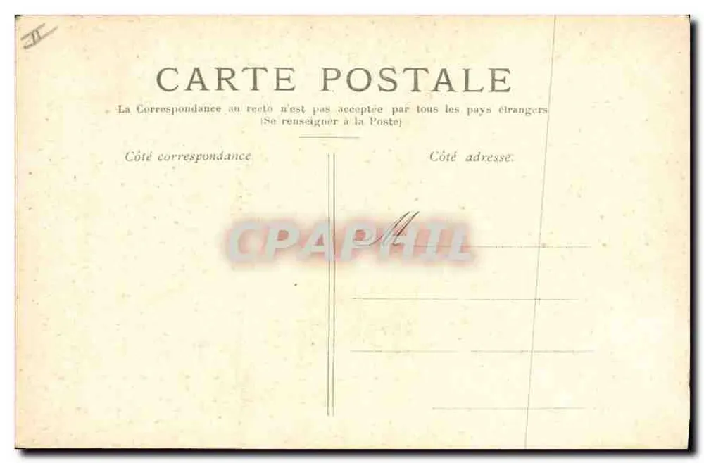 Paris — Sainte-Chapelle und Palais de Justice — Verlag unbekannt - Rückseite
